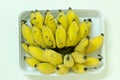 Ã Â¹ÂYummy fresh yellow bananas Royalty Free Stock Photo
